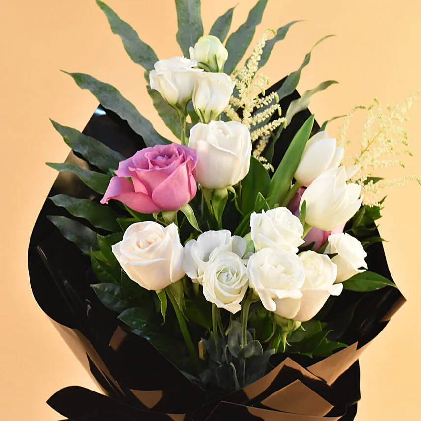 Desirable Mixed Flowers Bouquet