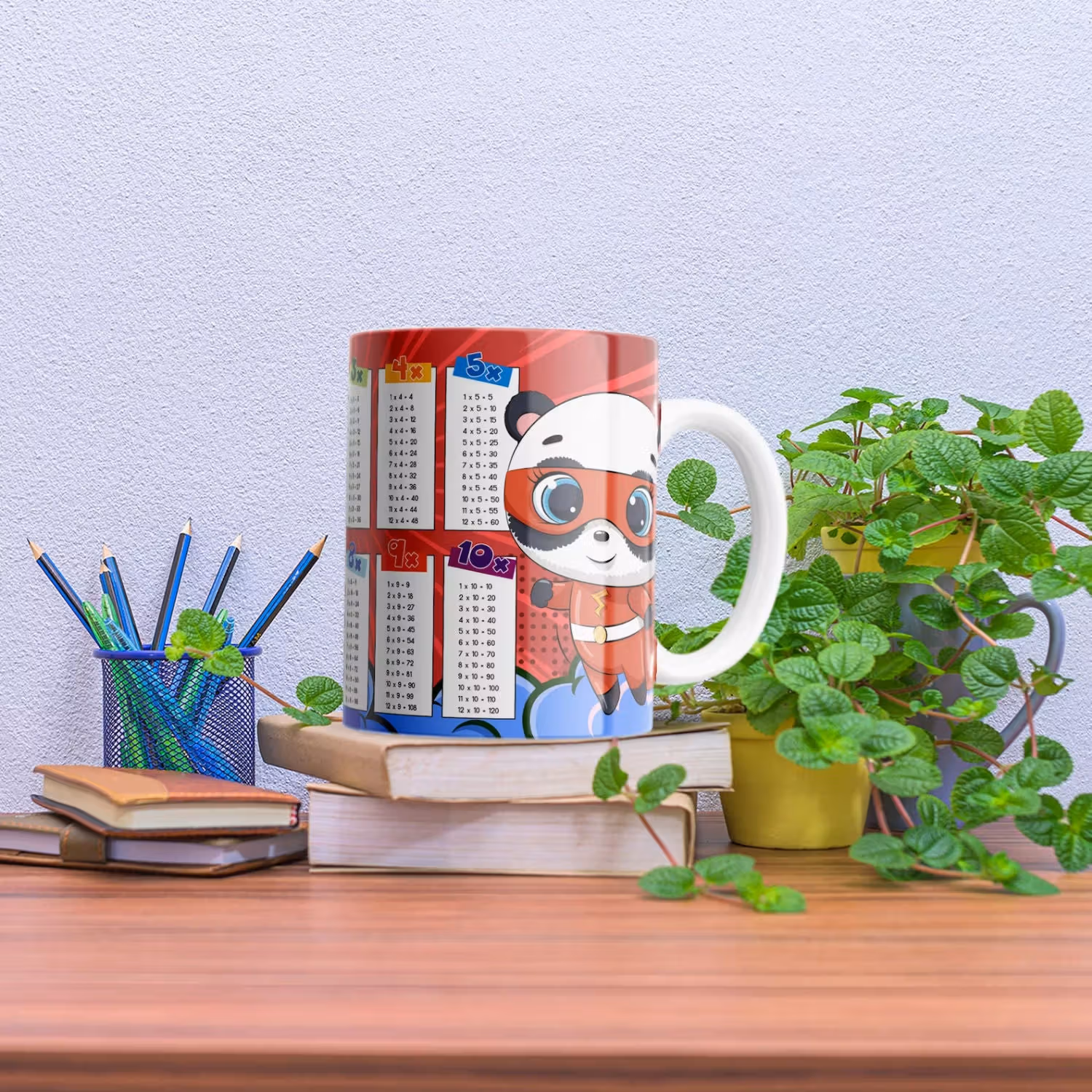 Drink And Learn Multiplication Table Mug