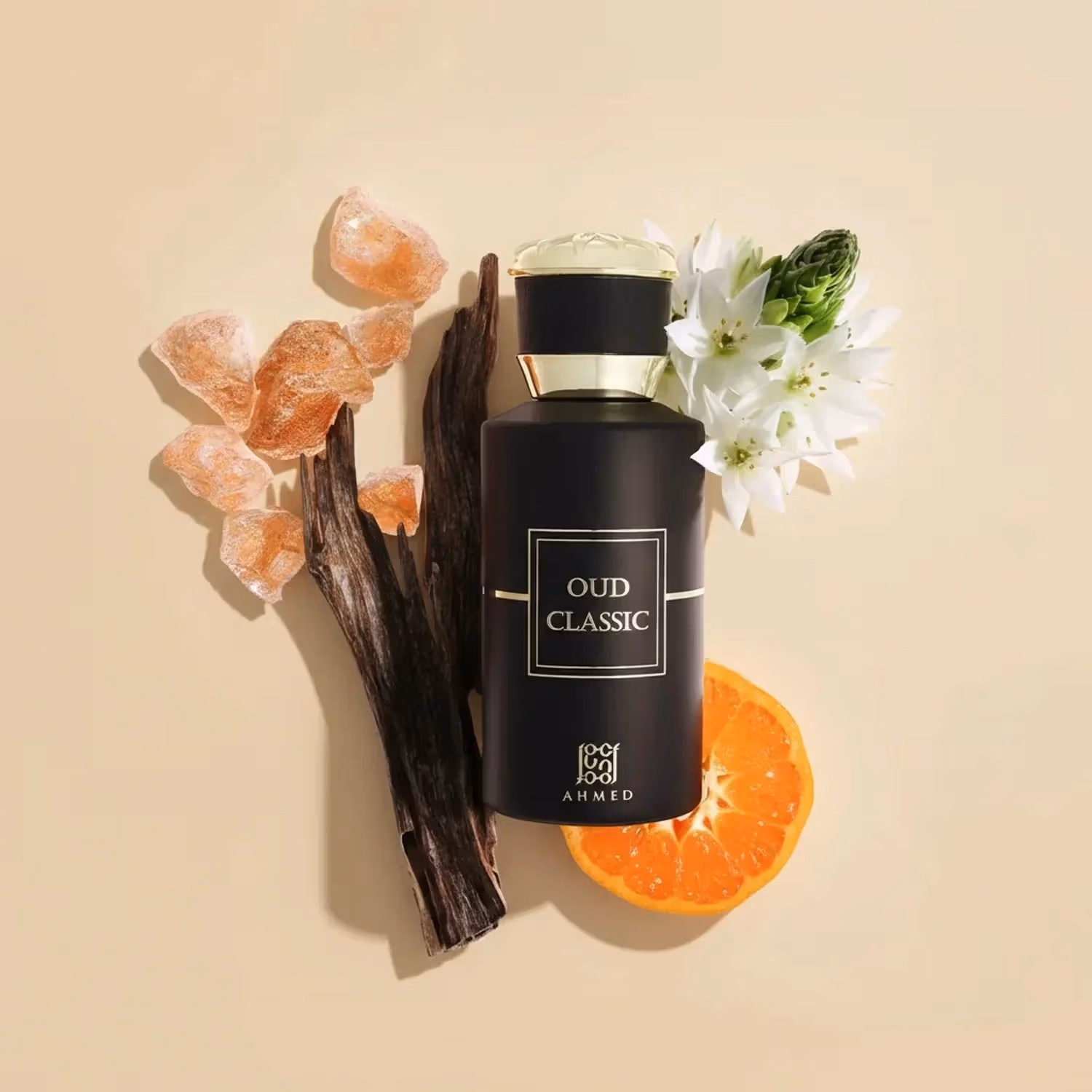 مجموعة لوكس لوف: ورود وشوكولاتة وعطر العود الفاخر