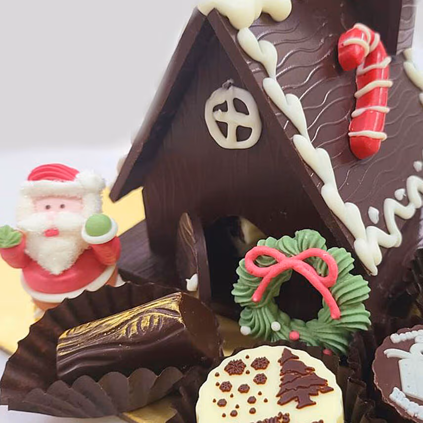 Sweet Chocolate Xmas House