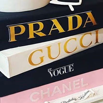 Luxurious Designer Brands 3D Cake – Perfect for Fashion Lovers