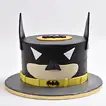 Dark Knight Delight Cake - Perfect for Superhero Parties