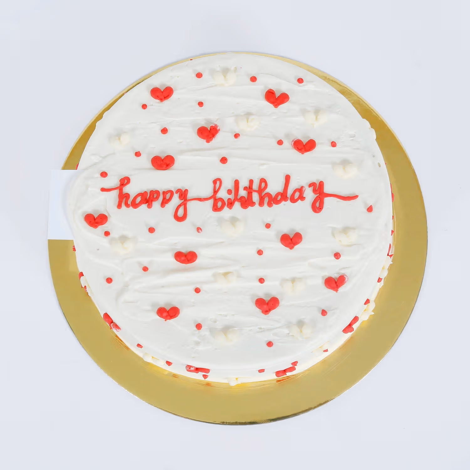 Charming Little Heart Red Velvet Cake - Perfect for Birthdays