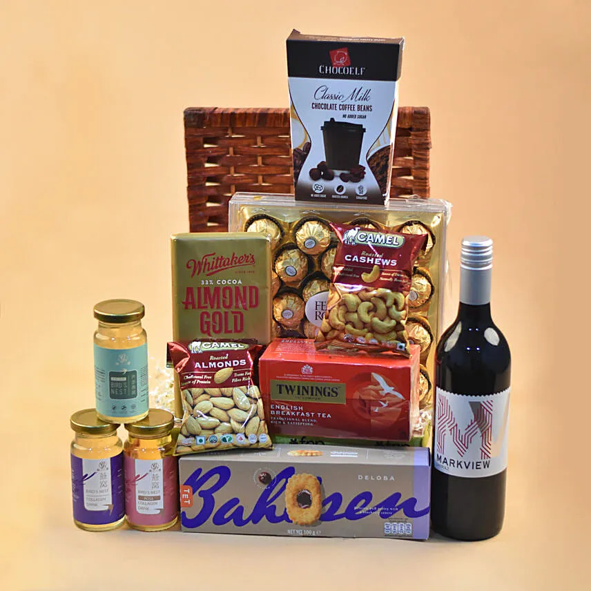 Father's Day Sumptuous Treats & Wine Hamper