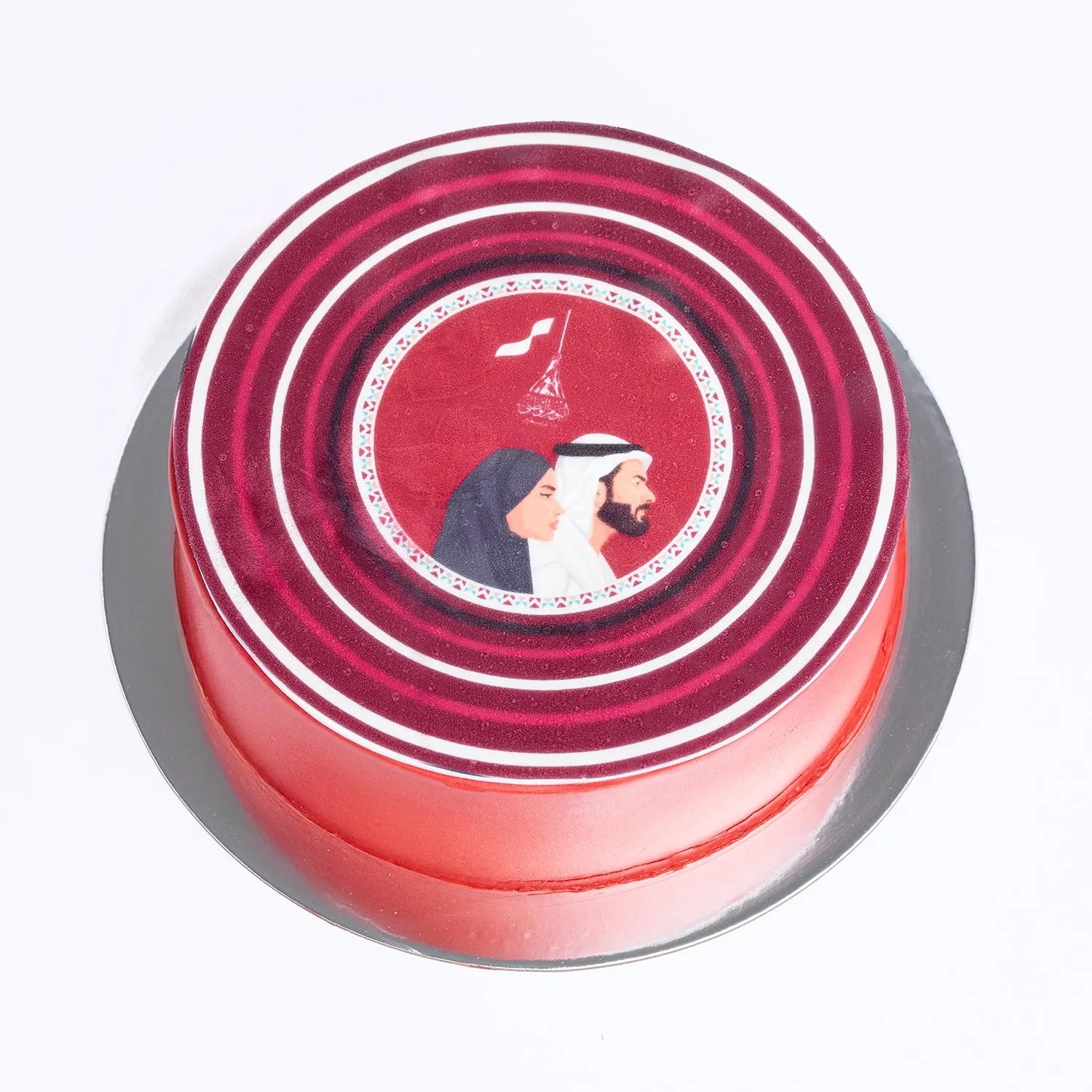 Celebrate Qatar National Day with a Delightful Red Velvet Cake