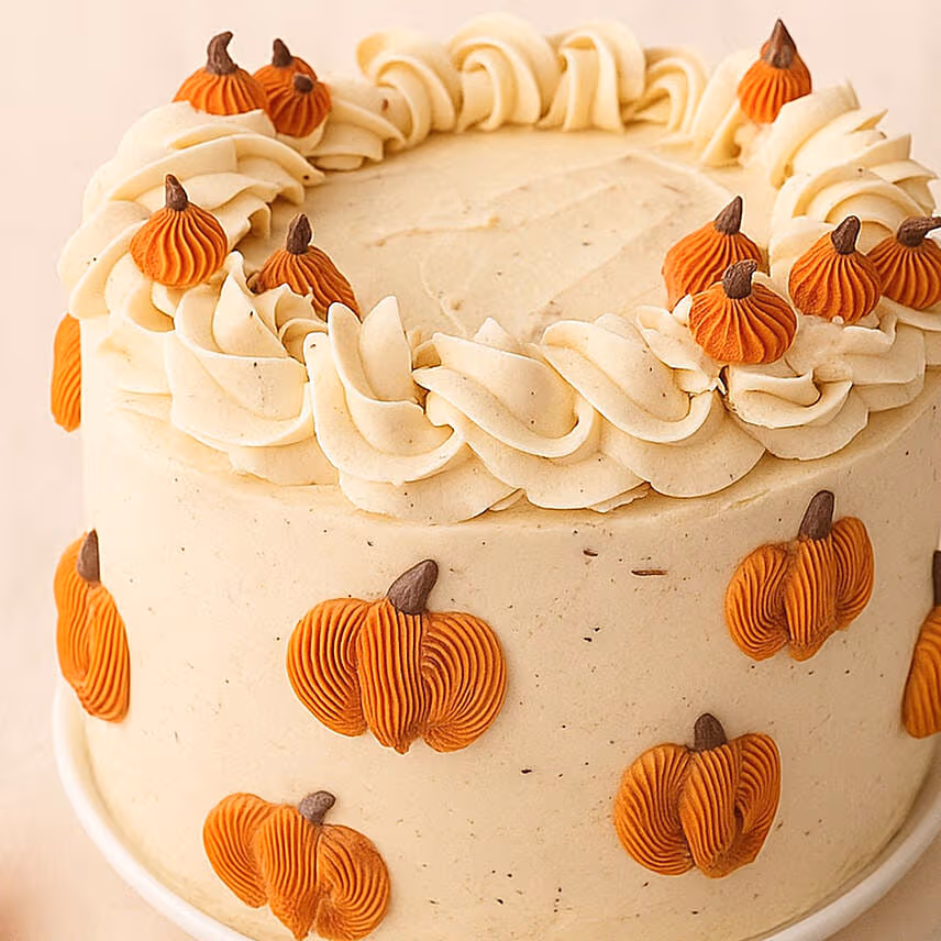 Thanksgiving Pumpkin Chocolate Cake