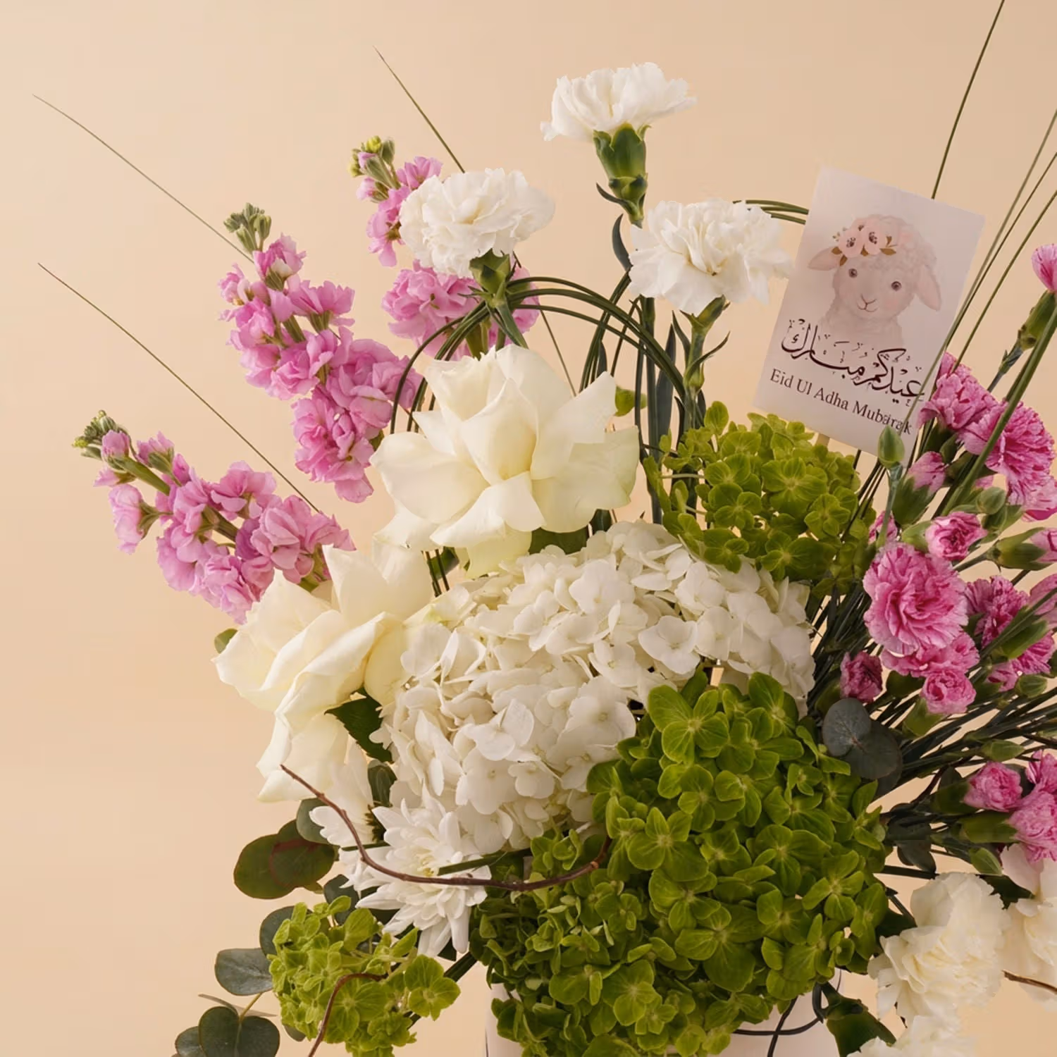 فازة ورد فاخرة عيد الأضحى