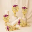 Purple Chrysanthemum Mini Flower Bouquets - 12 Bouquets