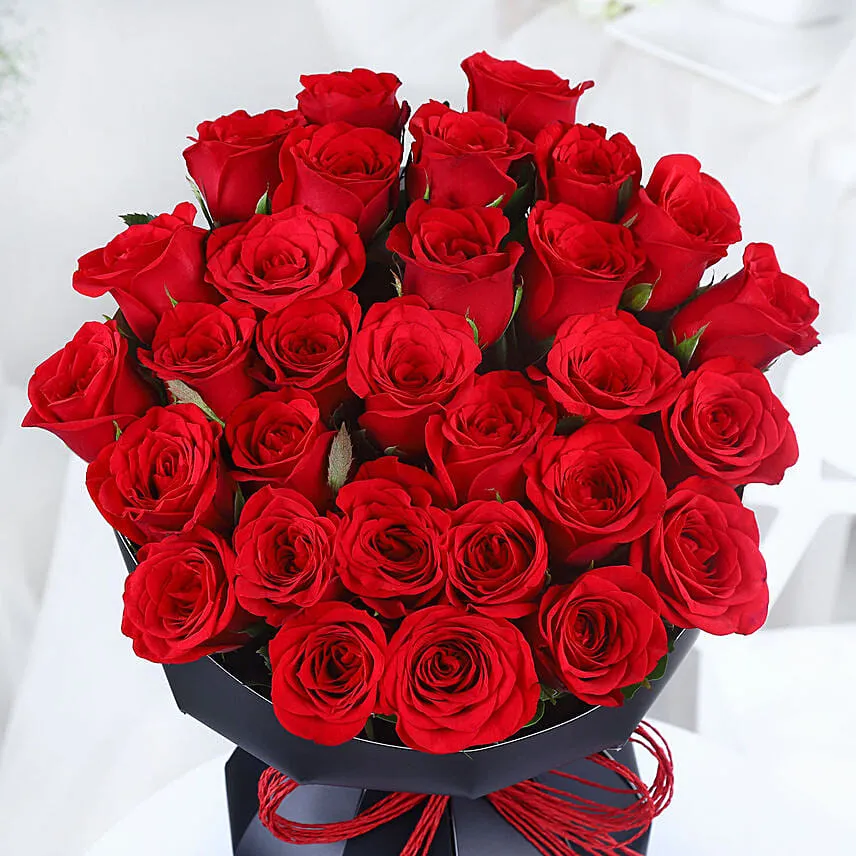 Valentine's Whispers Of Roses Love arrangement