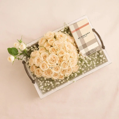 Spray Rose Heart n Burberry London Perfume for Her 100ml