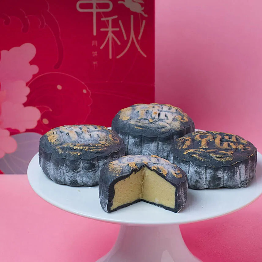 Durian Mooncake Black