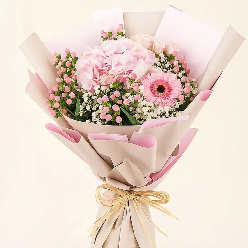 Pink Beauty Mixed Flower Bouquet