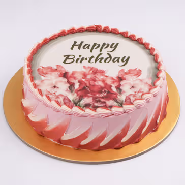Exquisite Gladiolus Delight cake - Chocolate