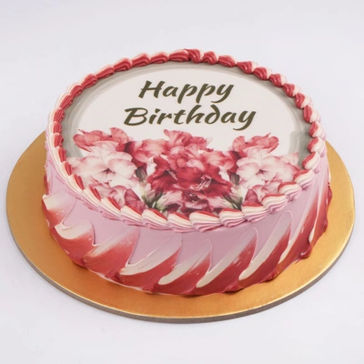 Exquisite Gladiolus Delight cake - Chocolate