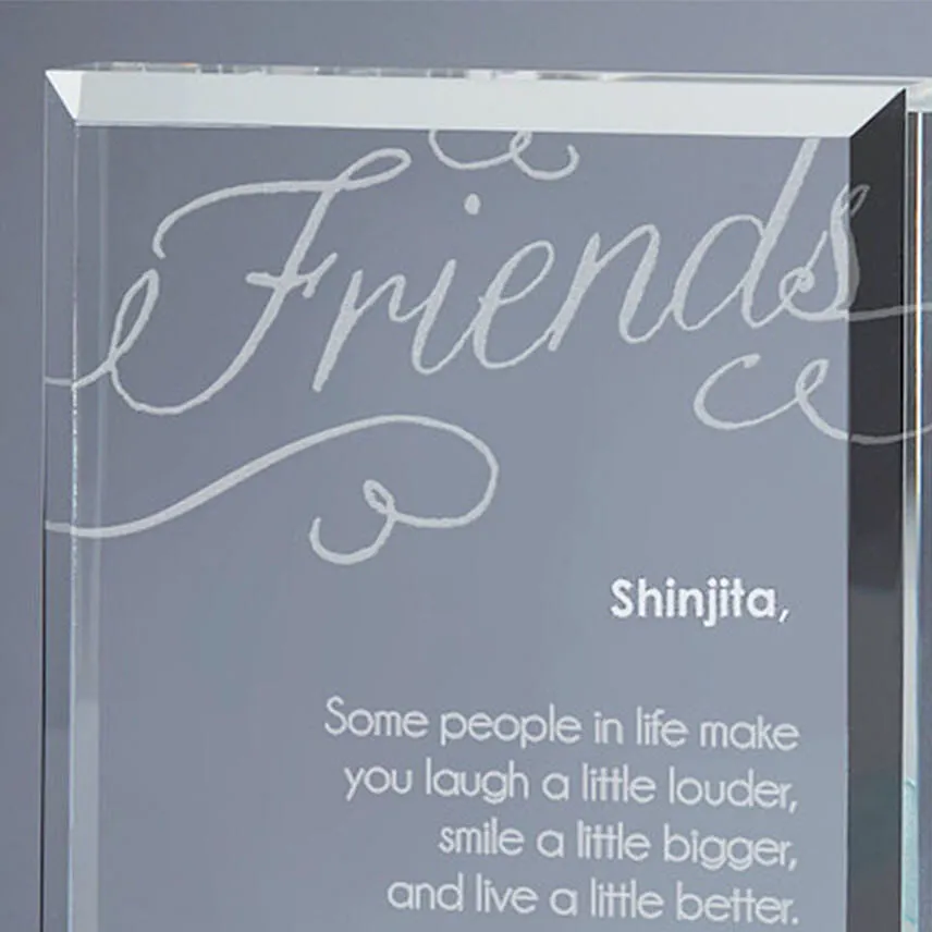 Friends Forever Engraved Keepsake