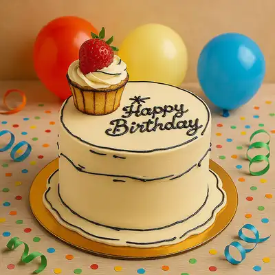 Sweettier Cupcake Dream Cake - Perfect Birthday Delight