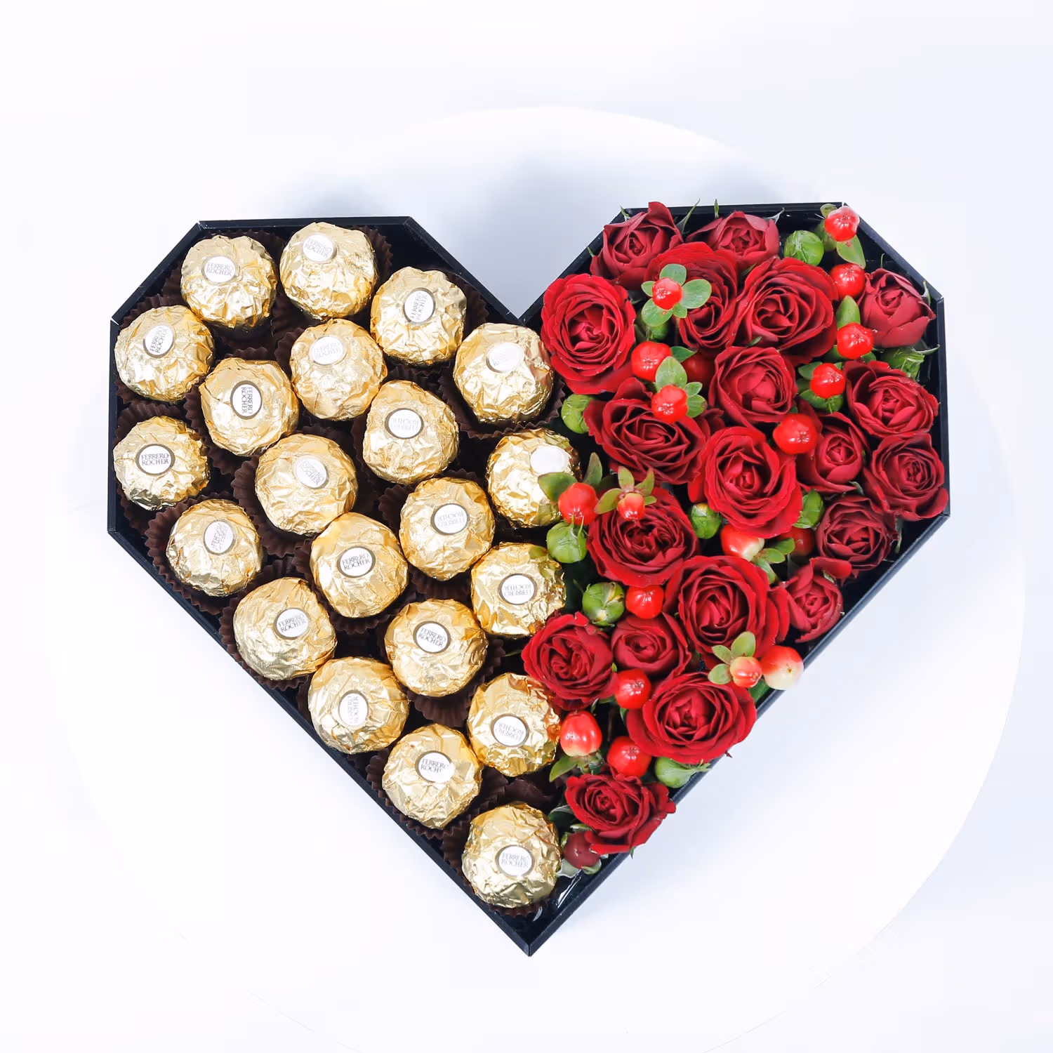 Luxurious Romantic Delights Heart Box - Perfect Gift for Loved Ones