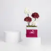 Elegant National Day Chrysanthemum Flower Arrangement with Chocolates