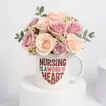 Classy Rose Mug For Nursing Graduation