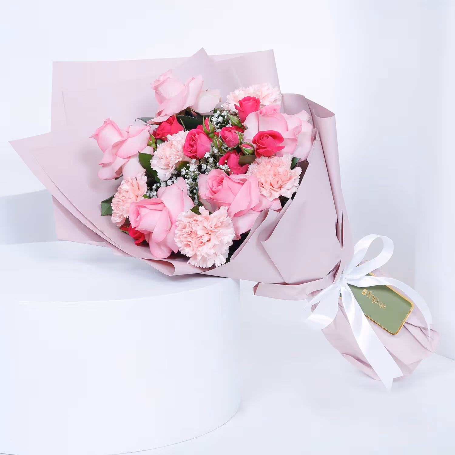 Empire Chocolate | Pink Box 16 Pcs N Bouquet N Baby Girl Balloon