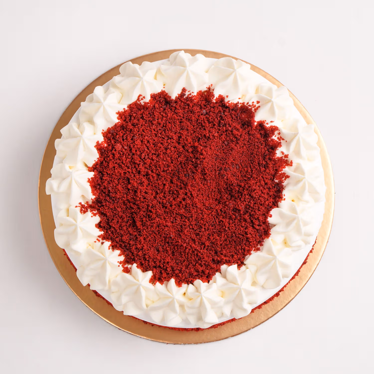 Delicious Red Velvet Cream Cake - 8 Portion