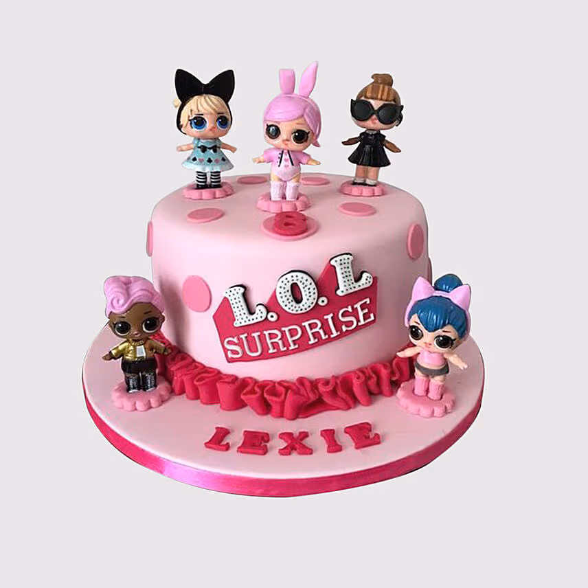 Lol Surprise Dolls Cake