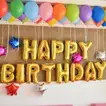 Vibrant Happy Birthday Balloon Decoration Set