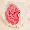 Exotic Pink Roses Flower Bouquet