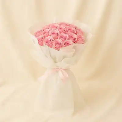 Isabella’s Charm Pink Roses Bouquet
