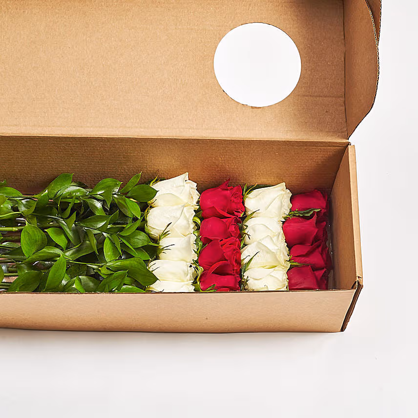 Eternal Love Mixed Roses Box