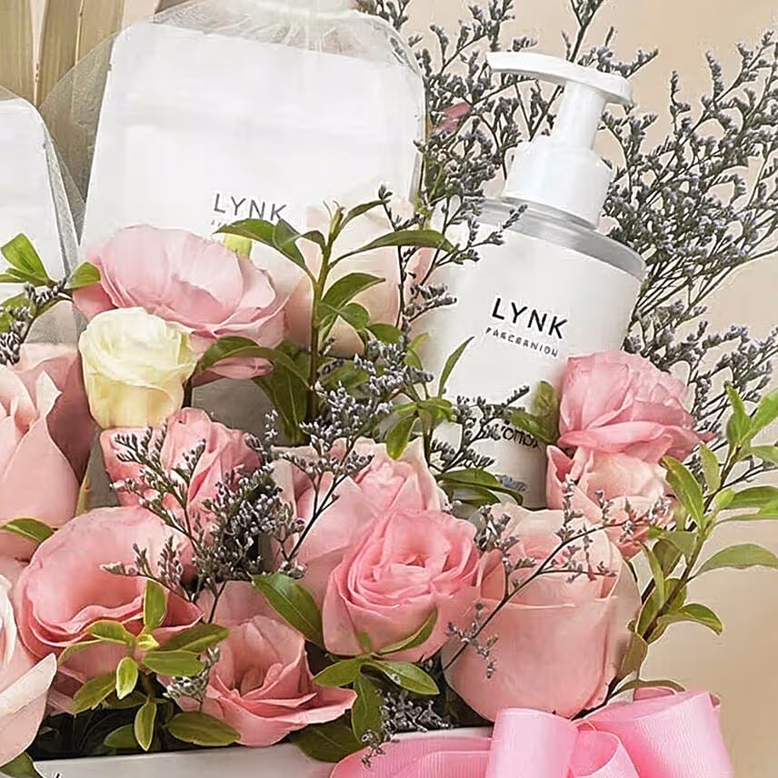 Bath & Body Care Flower Gift Box