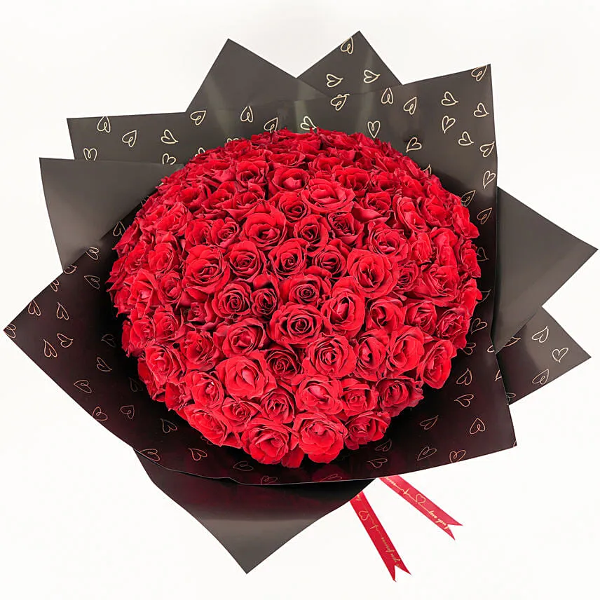111 Red Roses Grand Bouquet