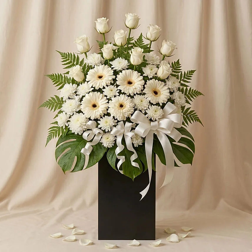 Elegant White Bouquet
