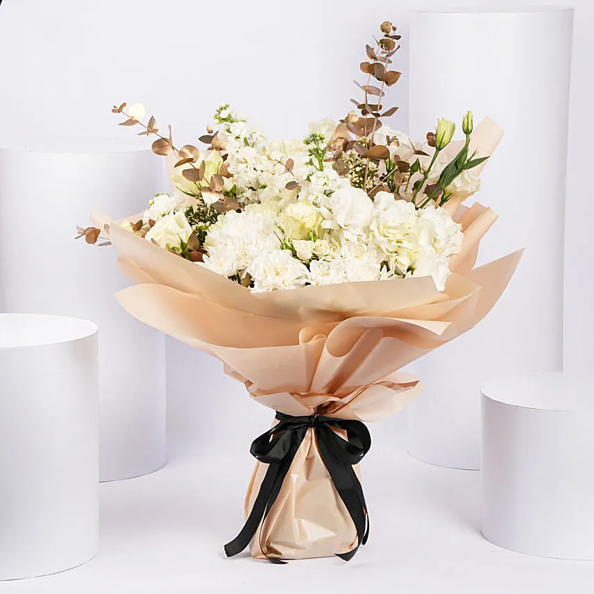 Peaceful Wishes Flower Bouquet