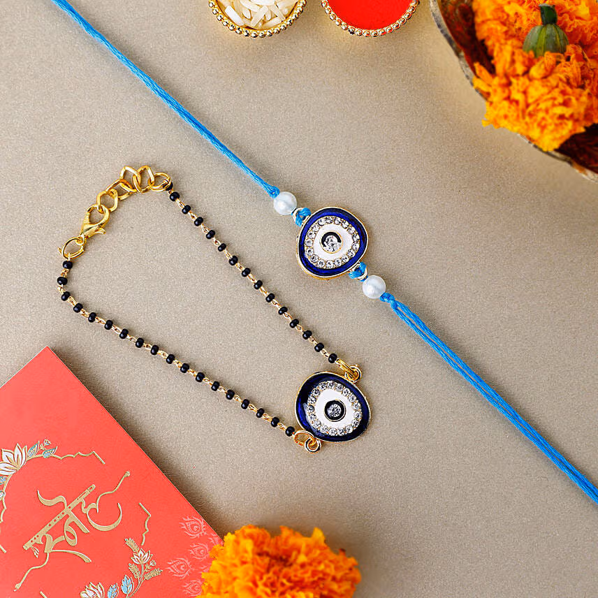 Feng Shui Guardian Evil Eye Bhaiya Bhabhi Rakhi Kaju Katli Happiness