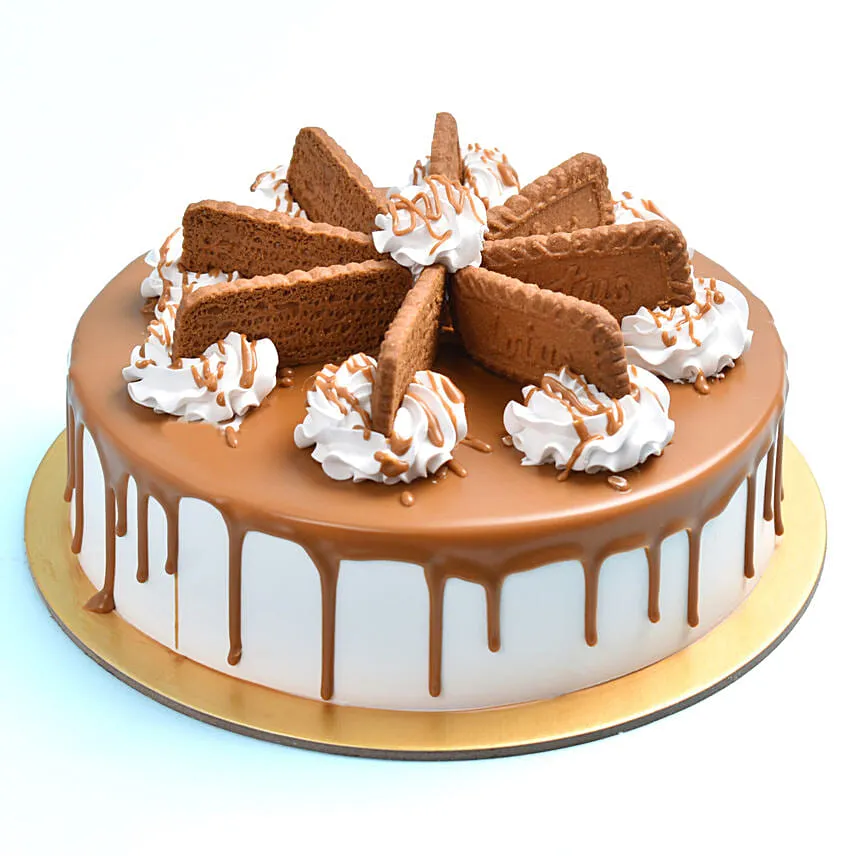 1 Kg Lotus Biscoff Cake For Anniversary