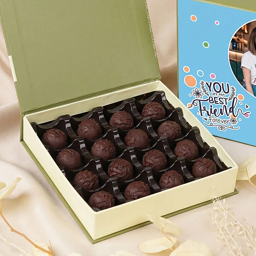 Best Friend Forever - Personalised Chocolate Truffle Box