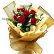 Designer Red Roses Bouquet