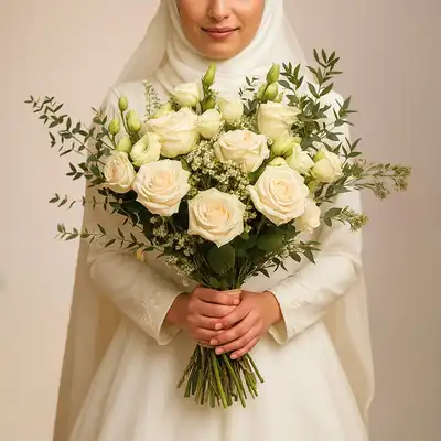 Ivory Elegance Bridal Bouquet