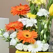 Gourmet Indulgence and Floral Delight Gift Box