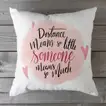 Heartfelt Canvas Cushion - Perfect Gift for Someone Special