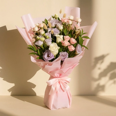 Elegant Mixed Flower Bouquet - Bouquet