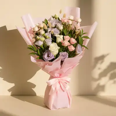 Elegant Mixed Flower Bouquet - Bouquet