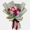 Posy Of Pink Roses