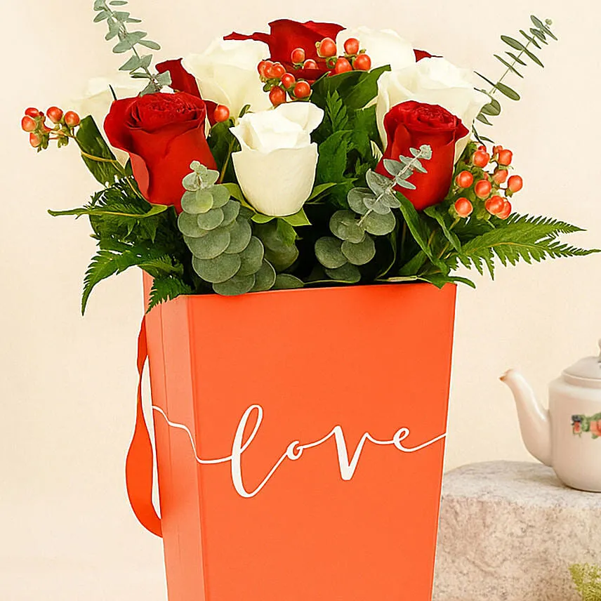 Pretty in Red Petal Ensemble