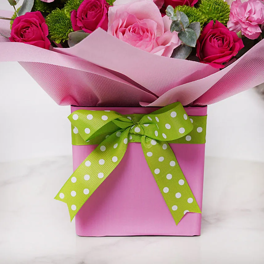 Exotic pink petal