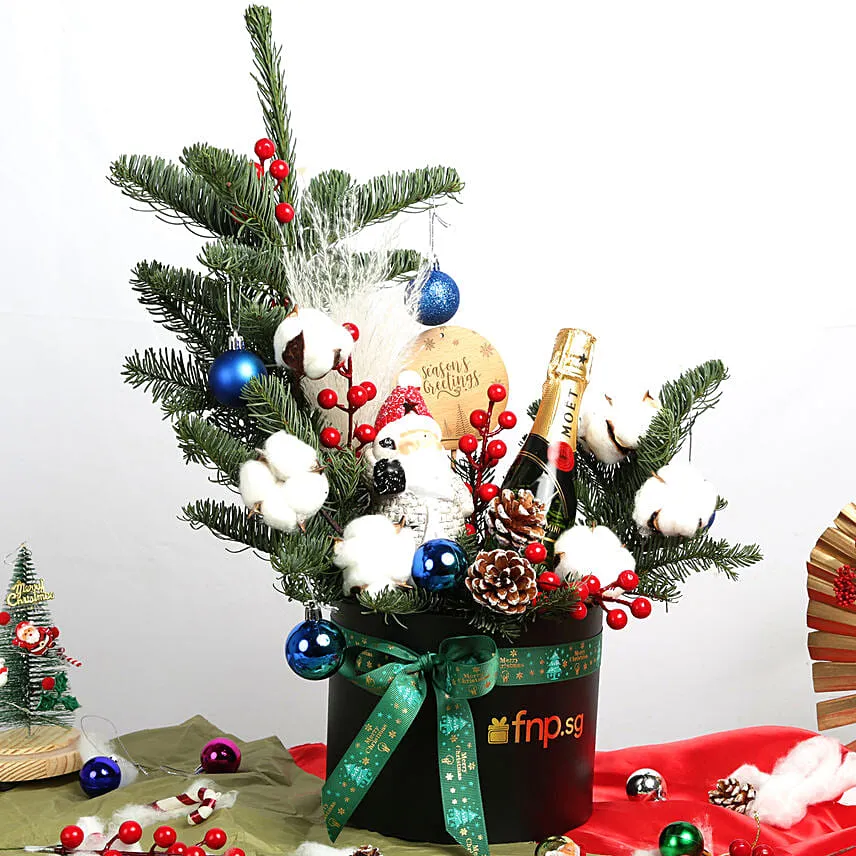 Moet Christmas Celebration Box