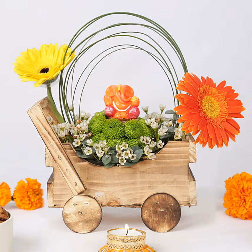 Ganesha Blessings Cart