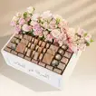 Elegant Get Well Soon Gift Box with Roses and Opera Patisserie Delights