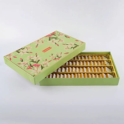 Kaju Kesar Premium Gift Box - Exquisite Cashew and Saffron Delight